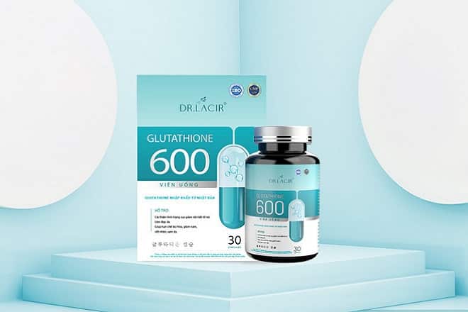 Viên Uống Trắng Da Ngừa Nám DR.LAICR GLUTATHIONE 600 DR22